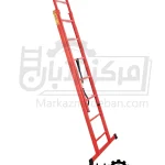 نردبان مخابراتی آهنی 4 متری 15 پله 2 تکه مدل کیان برند فرازپله