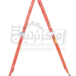 نردبان مخابراتی آلومینیومی 6 متری 20 پله مفصلی 4 تکه چندکاره قفلدار| فراز پله