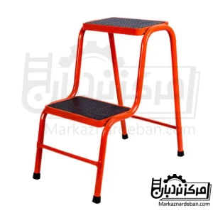 چهار پایه فلزی دو پله 50 سانتی متری