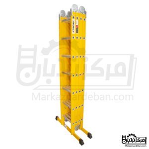 خرید نردبان استرانگ مفصلی تاشو 8 متر 4تکه 28 پله