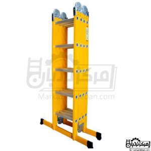 خرید نردبان تاشو 6 متری استرانگ 4 تکه 20 پله