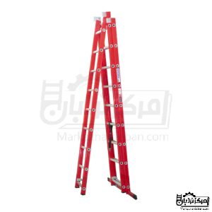 خرید نردبان مخابراتی 7.5 متری سه تکه 34 پله آلومینیوم پرشین