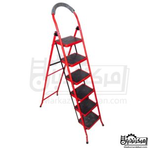 خرید نردبان پله پهن خانگی 6 پله