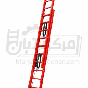 خرید نردبان مخابراتی سه تکه سفارشی سنگین 6 متری 21 پله