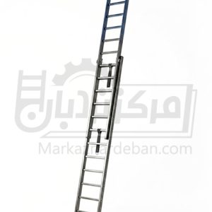 خرید نردبان مخابراتی دو تکه فزاینده سفارشی سنگین 7 متری 26 پله