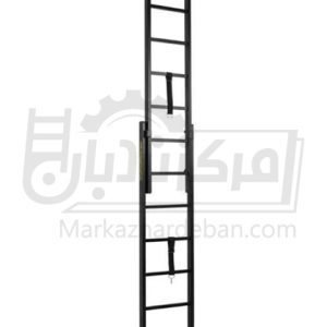 نردبان مخابراتی دو تکه فزاینده سفارشی سنگین 4 متری 14 پله