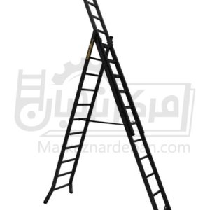خرید نردبان مخابراتی سه تکه سفارشی سنگین 9 متری 33 پله
